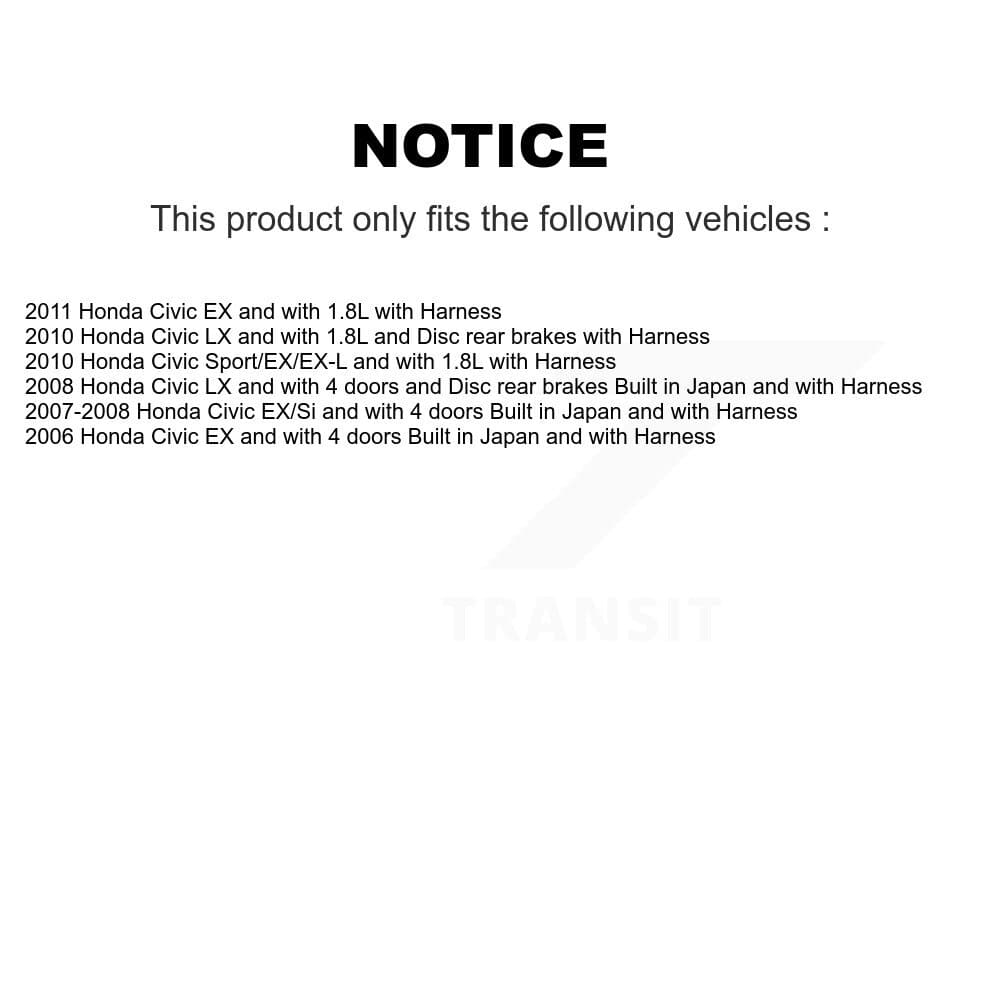 Kugel - K7S-101116 - Rear Wheel Bearing and Hub Assembly Kits image 11