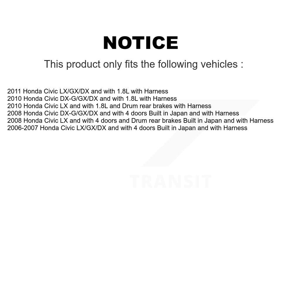 Kugel - K7S-101118 - Rear Wheel Bearing and Hub Assembly Kits image 11