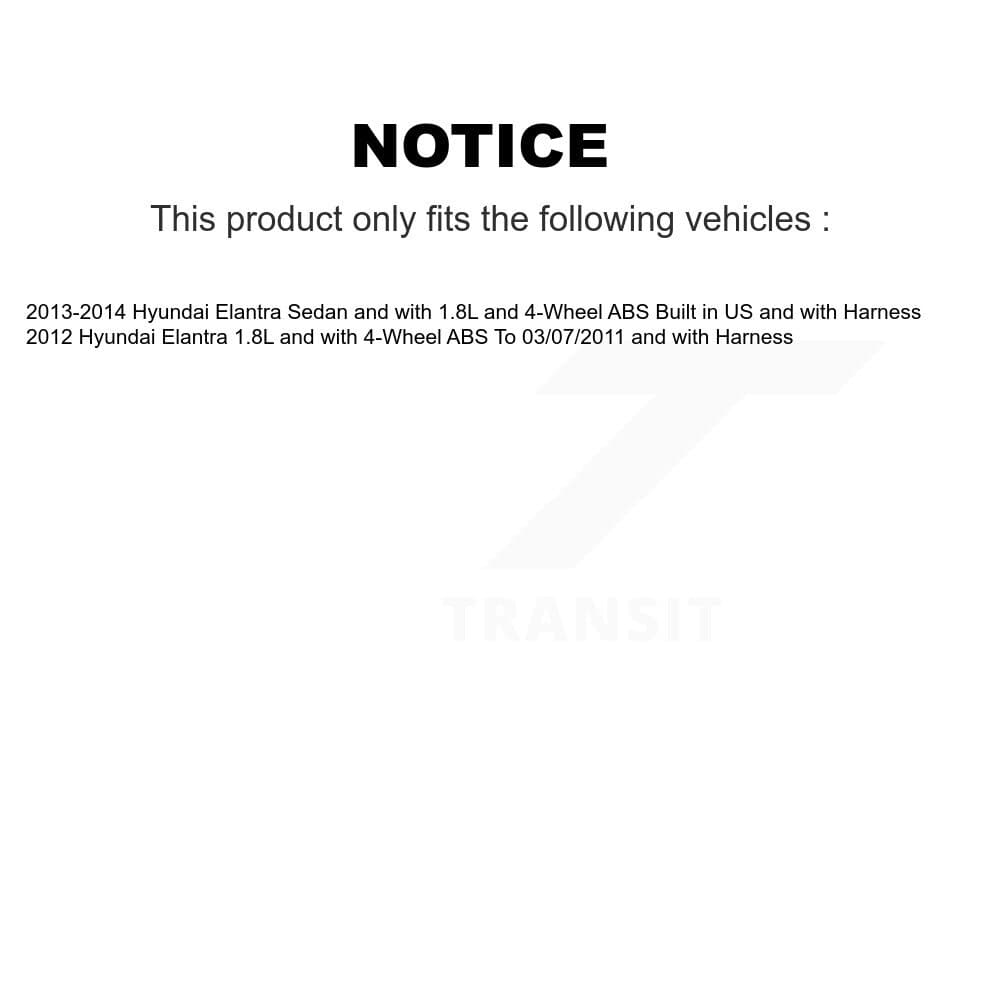 Kugel - K7S-101155 - Rear Wheel Bearing and Hub Assembly Kits image 11
