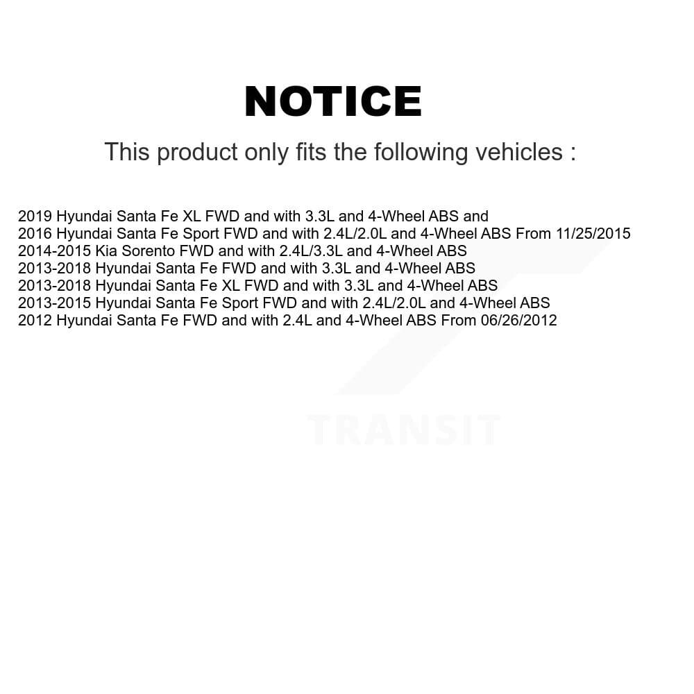 Kugel - K7S-101274 - Rear Wheel Bearing and Hub Assembly Kits image 11