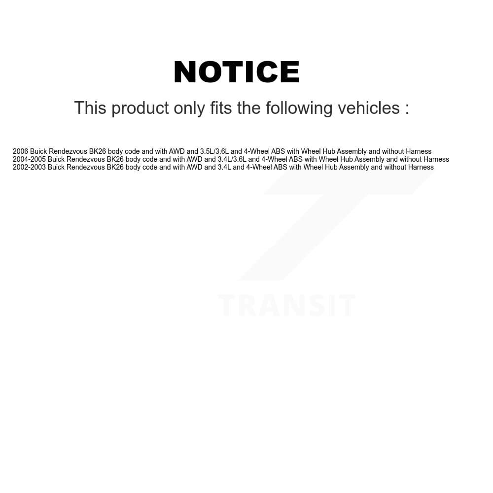 Kugel - K7S-101419 - Rear Wheel Bearing and Hub Assembly Kits image 11