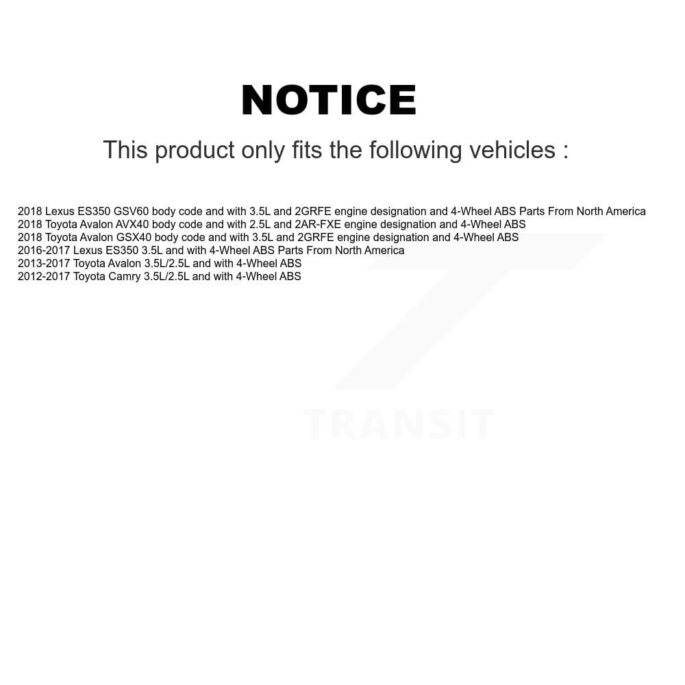 Kugel - K7S-101677 - Rear Wheel Bearing and Hub Assembly Kits image 11