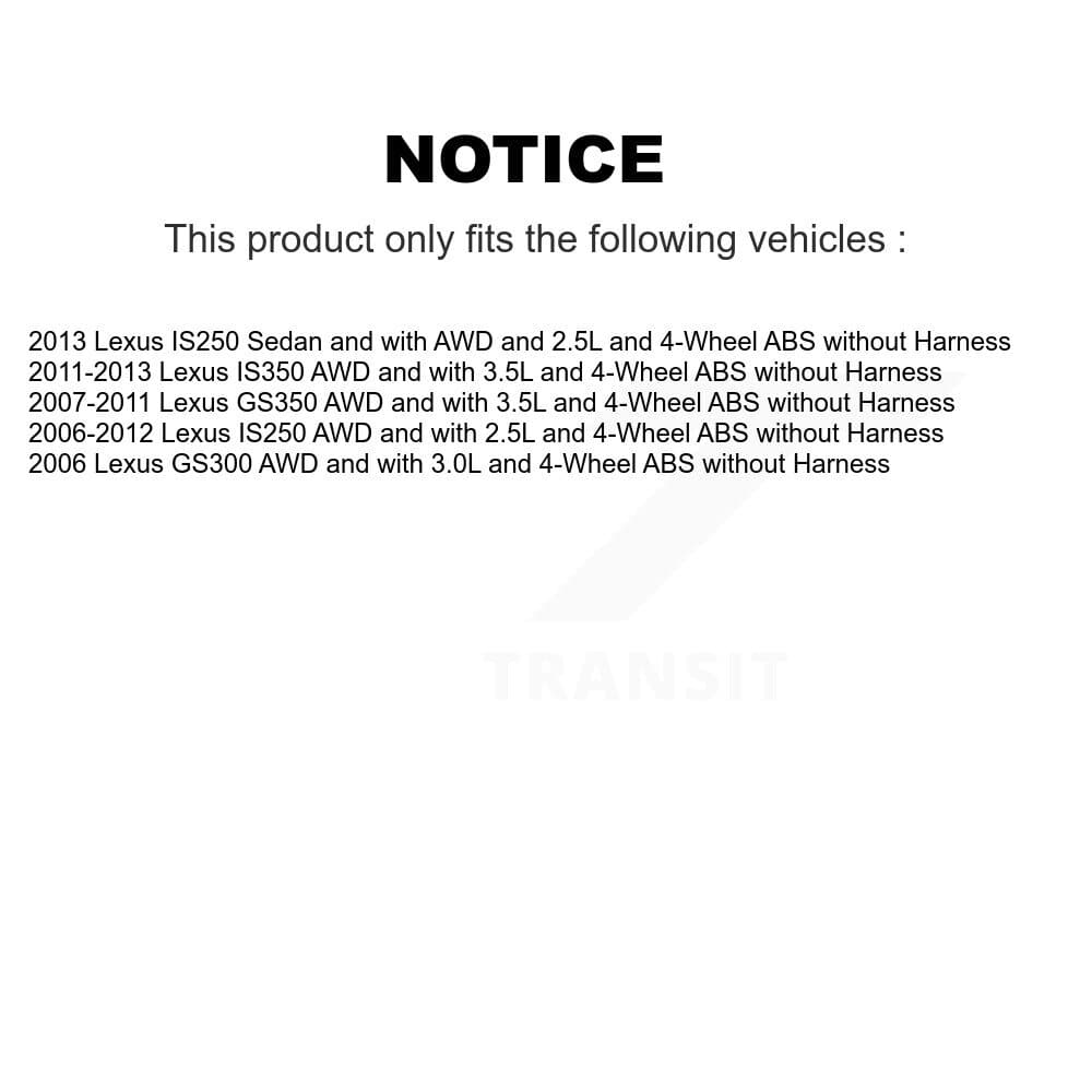 Kugel - K7S-101707 - Front Right Wheel Bearing and Hub Assembly Kits image 11