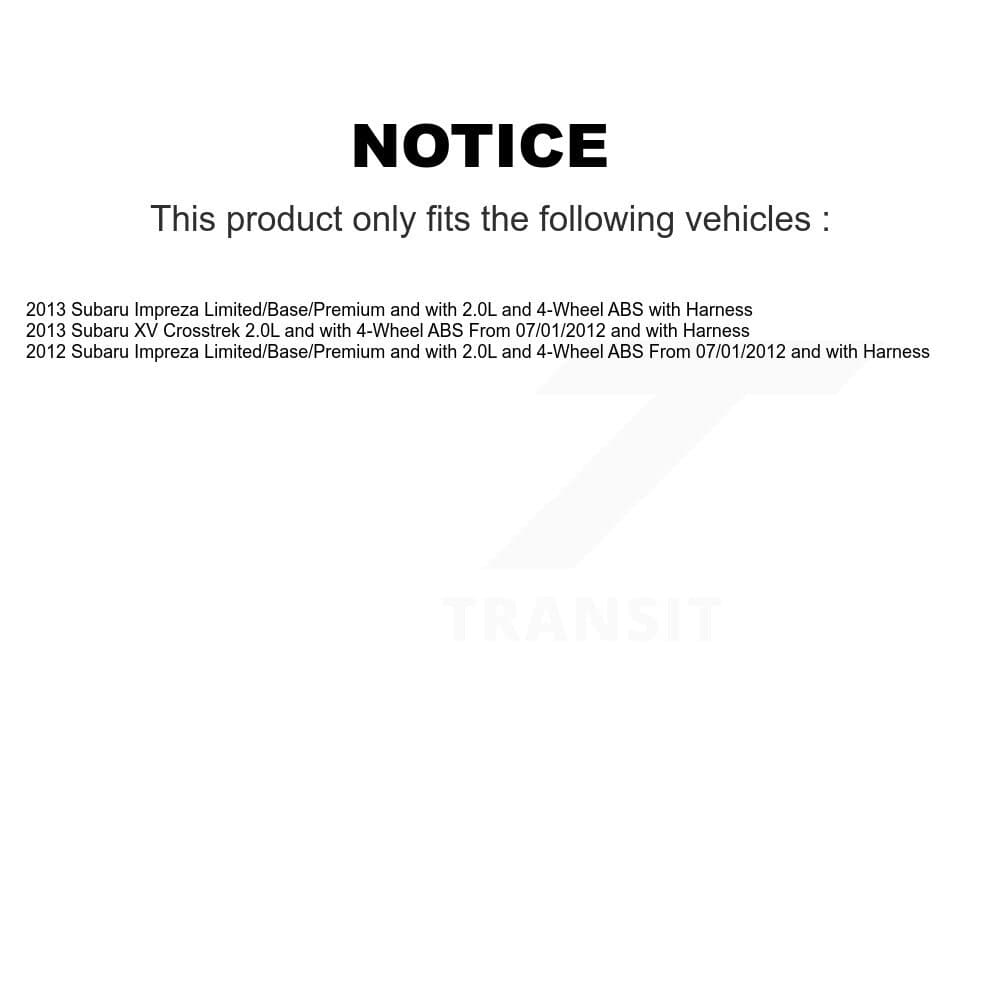 Kugel - K7S-102239 - Front Wheel Bearing and Hub Assembly Kits image 11