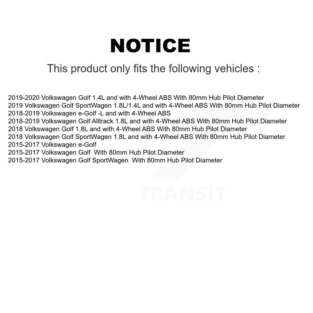 Kugel - K7S-102267 - Front Wheel Bearing and Hub Assembly Kits image 11