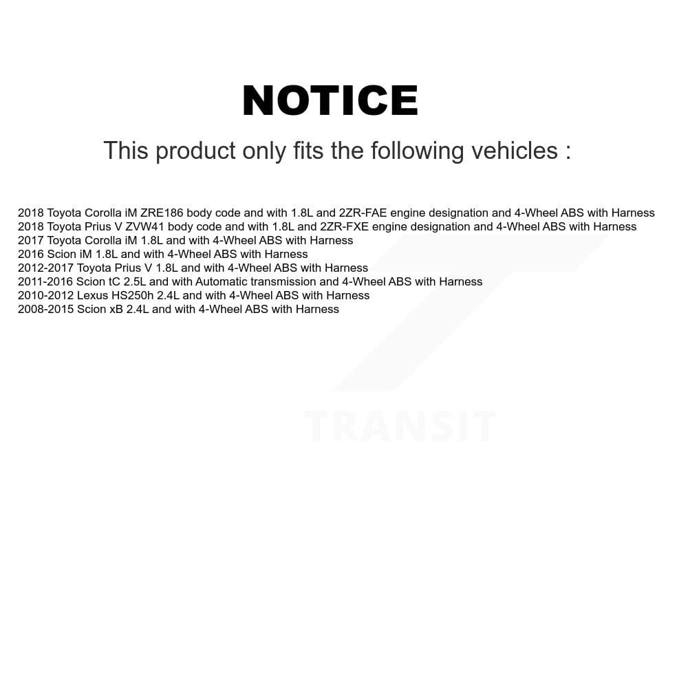 Kugel - K7S-102302 - Front Wheel Bearing and Hub Assembly Kits image 11