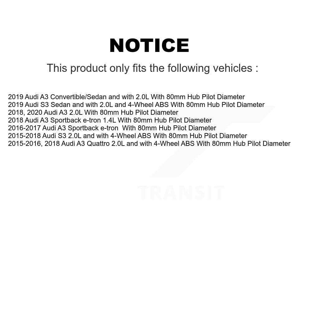 Kugel - K7S-102317 - Front Wheel Bearing and Hub Assembly Kits image 11