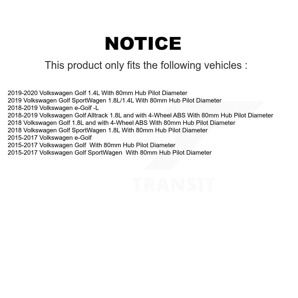 Kugel - K7S-102319 - Front Wheel Bearing and Hub Assembly Kits image 11