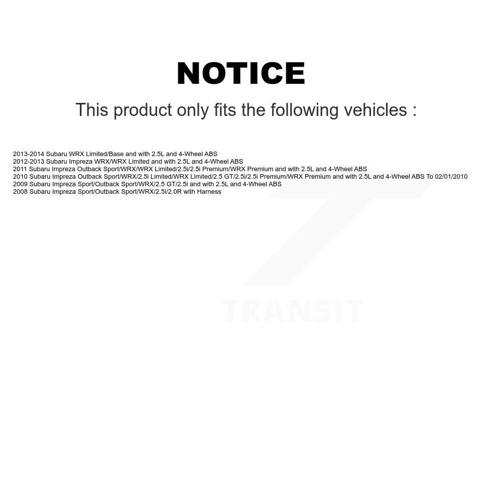 Kugel - K7S-102877 - Front and Rear Wheel Bearing and Hub Assembly Kits image 11