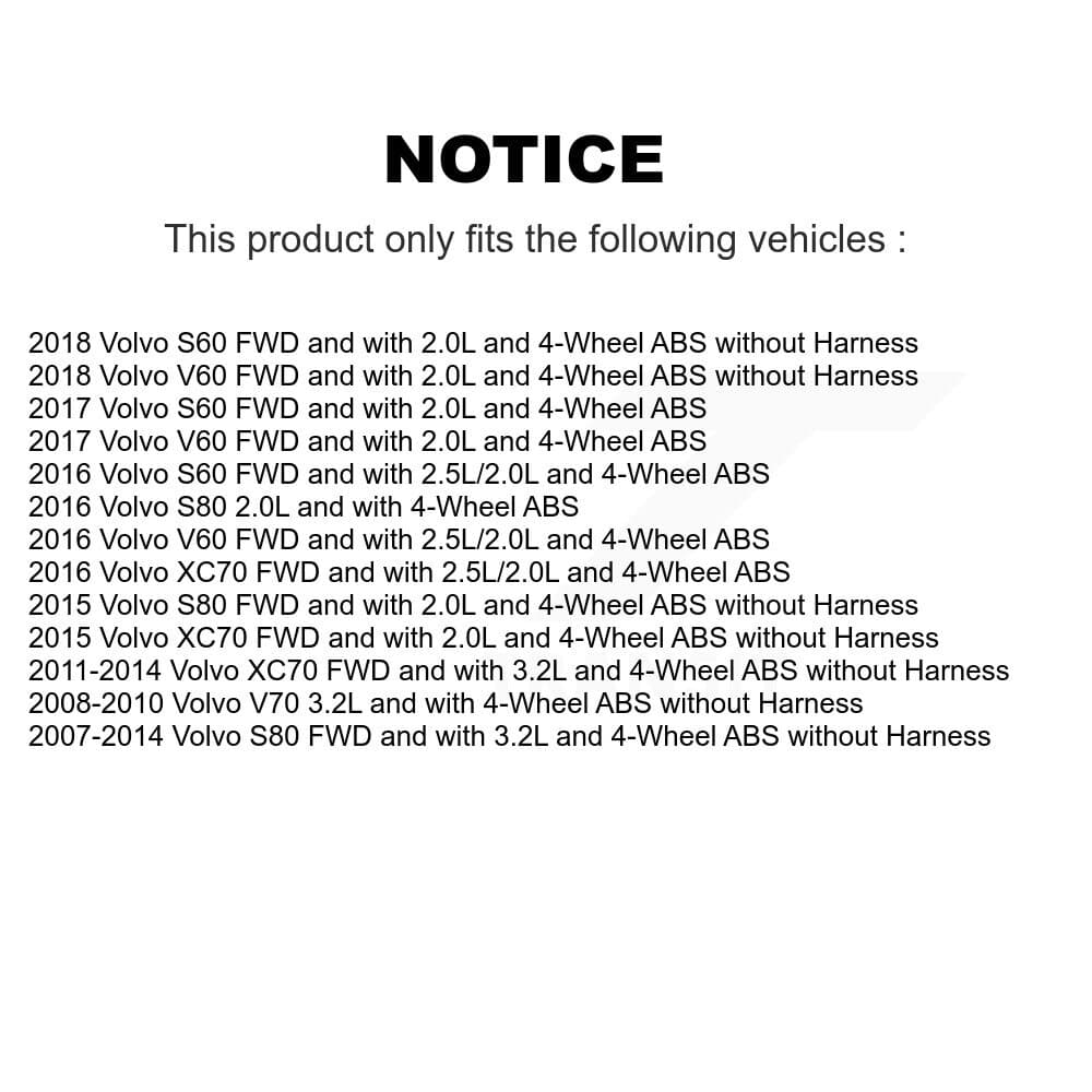 Kugel - K7S-103307 - Rear Wheel Bearing and Hub Assembly Kits image 11