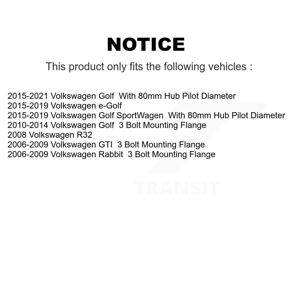 Transit Auto - K7T-100368 - Front Wheel Bearing and Hub Assembly Kits image 11
