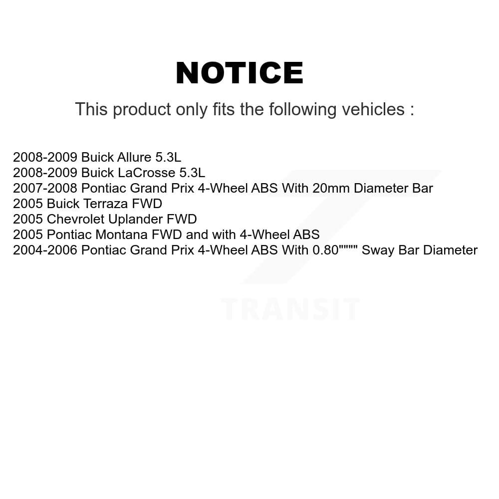 Transit Auto - K7T-100486 - Front Wheel Bearing and Hub Assembly Kits image 11