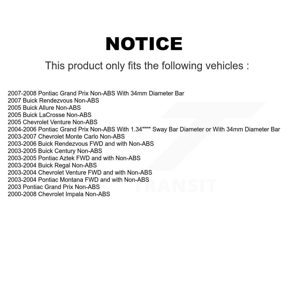 Transit Auto - K7T-100502 - Front Wheel Bearing and Hub Assembly Kits image 11