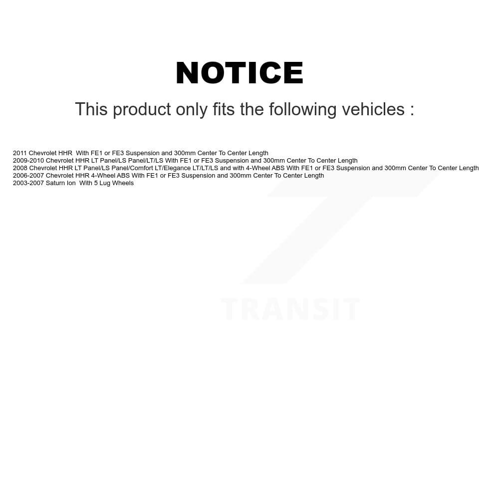 Transit Auto - K7T-100527 - Front Wheel Bearing and Hub Assembly Kits image 11