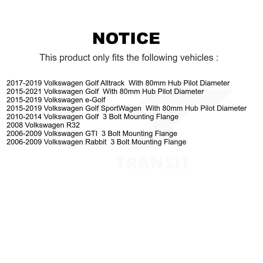 Transit Auto - K7T-100567 - Front Wheel Bearing and Hub Assembly Kits image 11