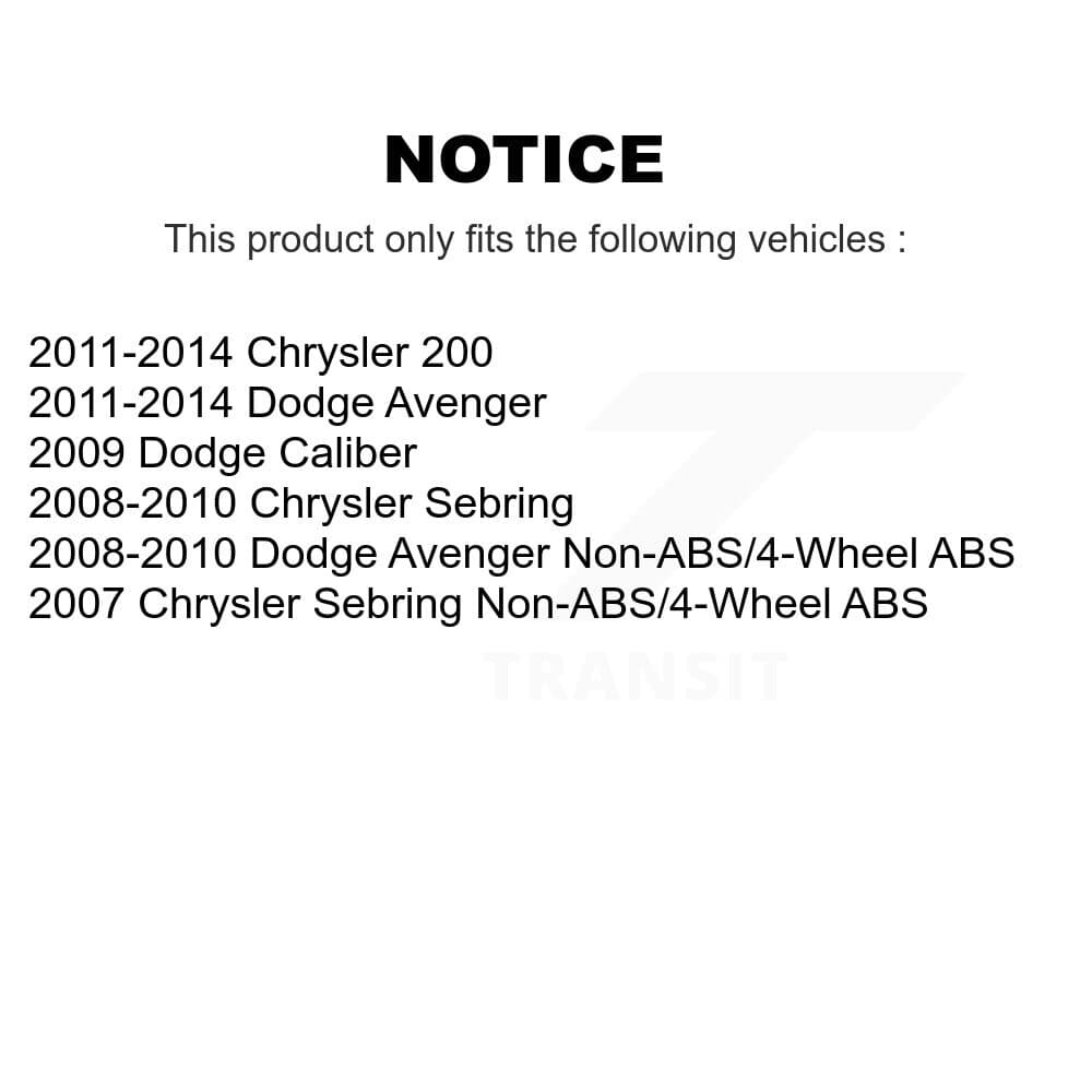 Transit Auto - K7T-100570 - Front Wheel Bearing and Hub Assembly Kits image 11