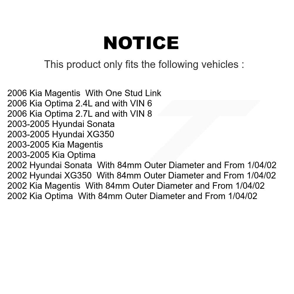 Transit Auto - K7T-100934 - Front Wheel Bearing Kits image 10