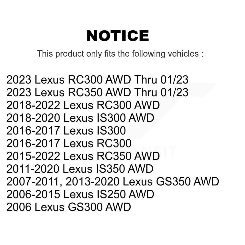 Transit Auto - K7T-101423 - Front Left Wheel Bearing and Hub Assembly Kits image 11