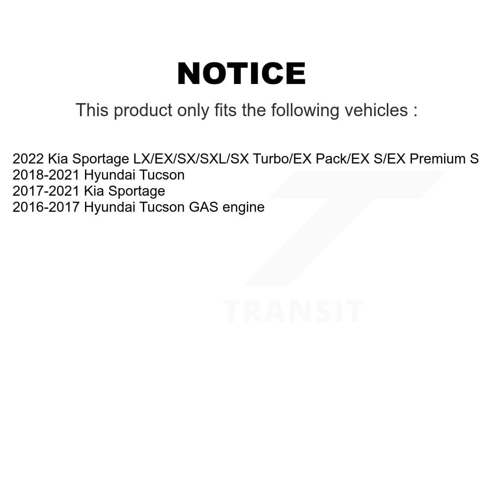 Transit Auto - K7T-101486 - Front Right Wheel Bearing and Hub Assembly Kits image 11