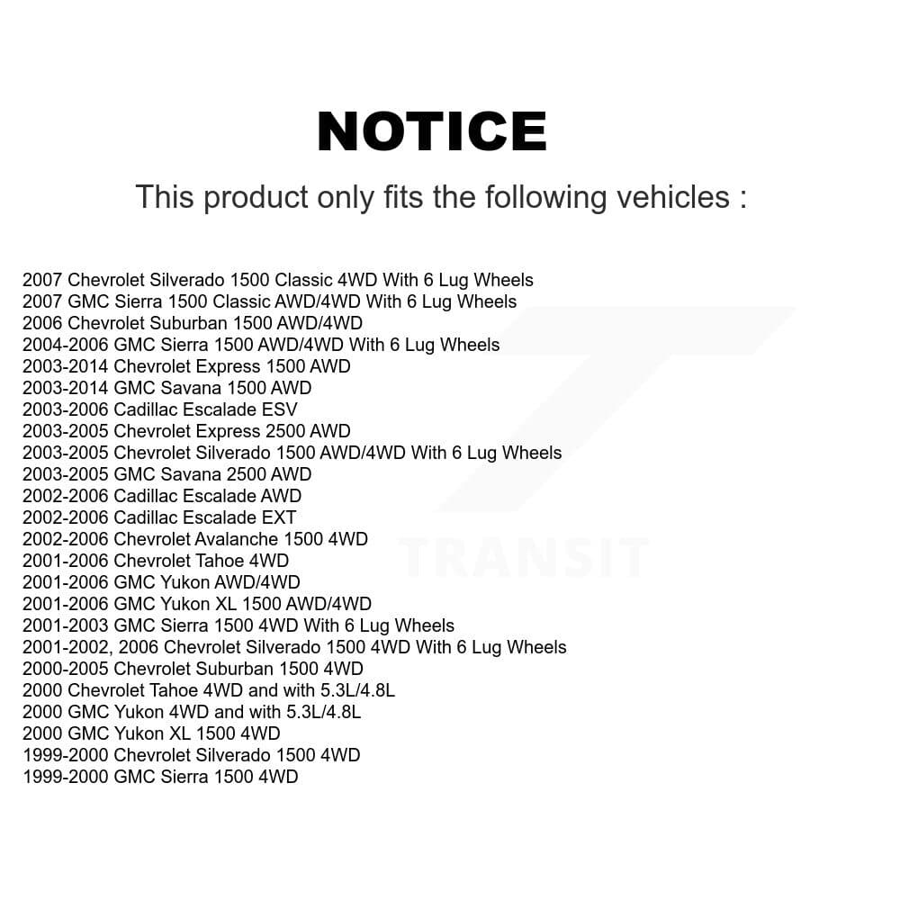 Transit Auto - K7T-101552 - Front Right Wheel Bearing and Hub Assembly Kits image 11