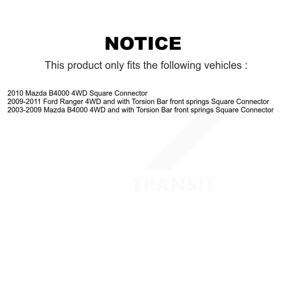 Transit Auto - K7T-101727 - Front Left Wheel Bearing and Hub Assembly Kits image 11