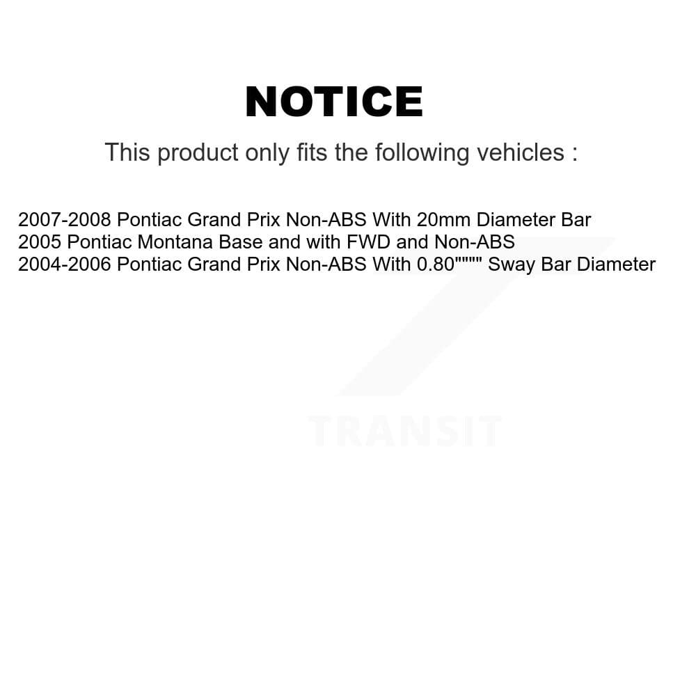 Transit Auto - K7T-101817 - Front Left Wheel Bearing and Hub Assembly Kits image 11