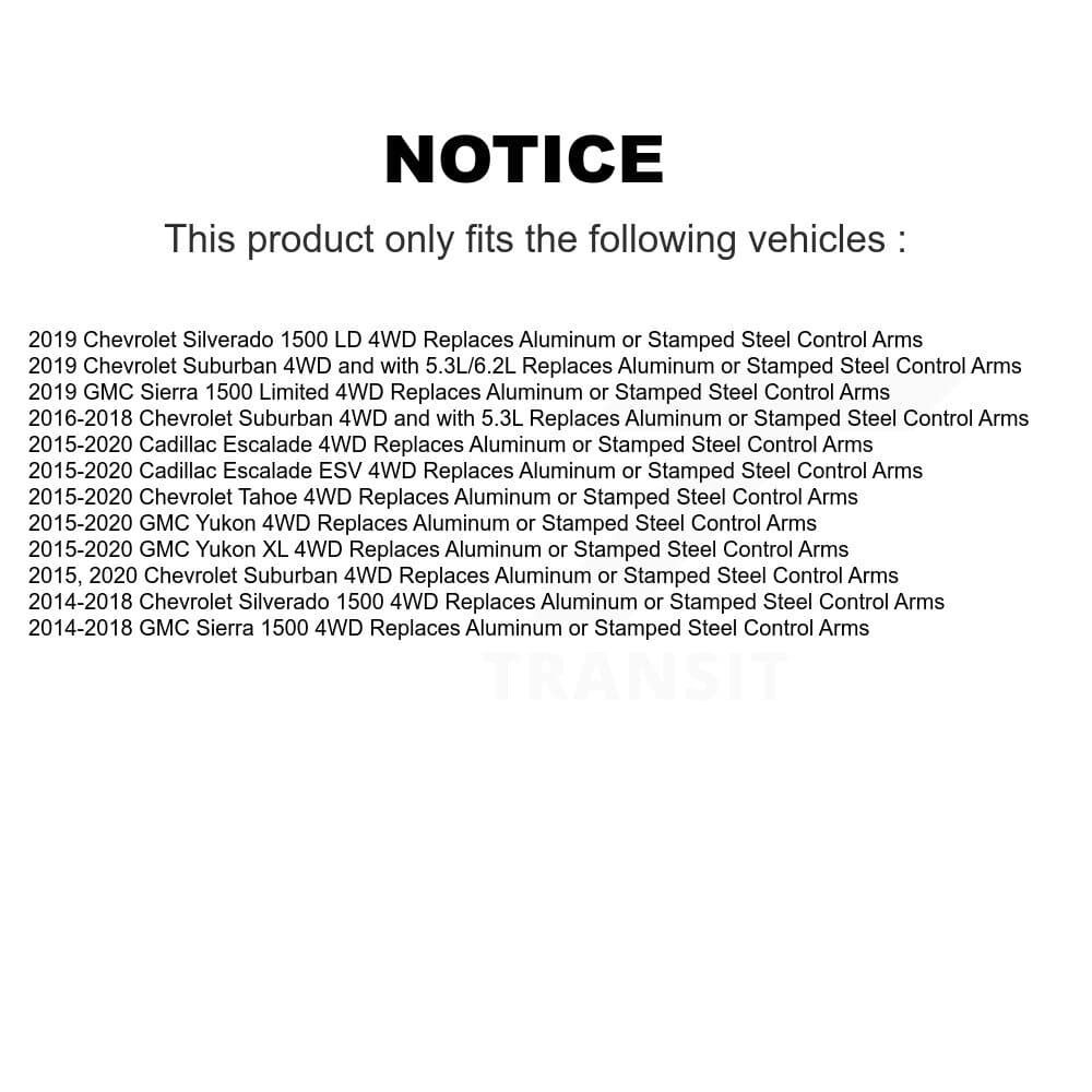 Transit Auto - K7T-101825 - Front Left Wheel Bearing and Hub Assembly Kits image 11