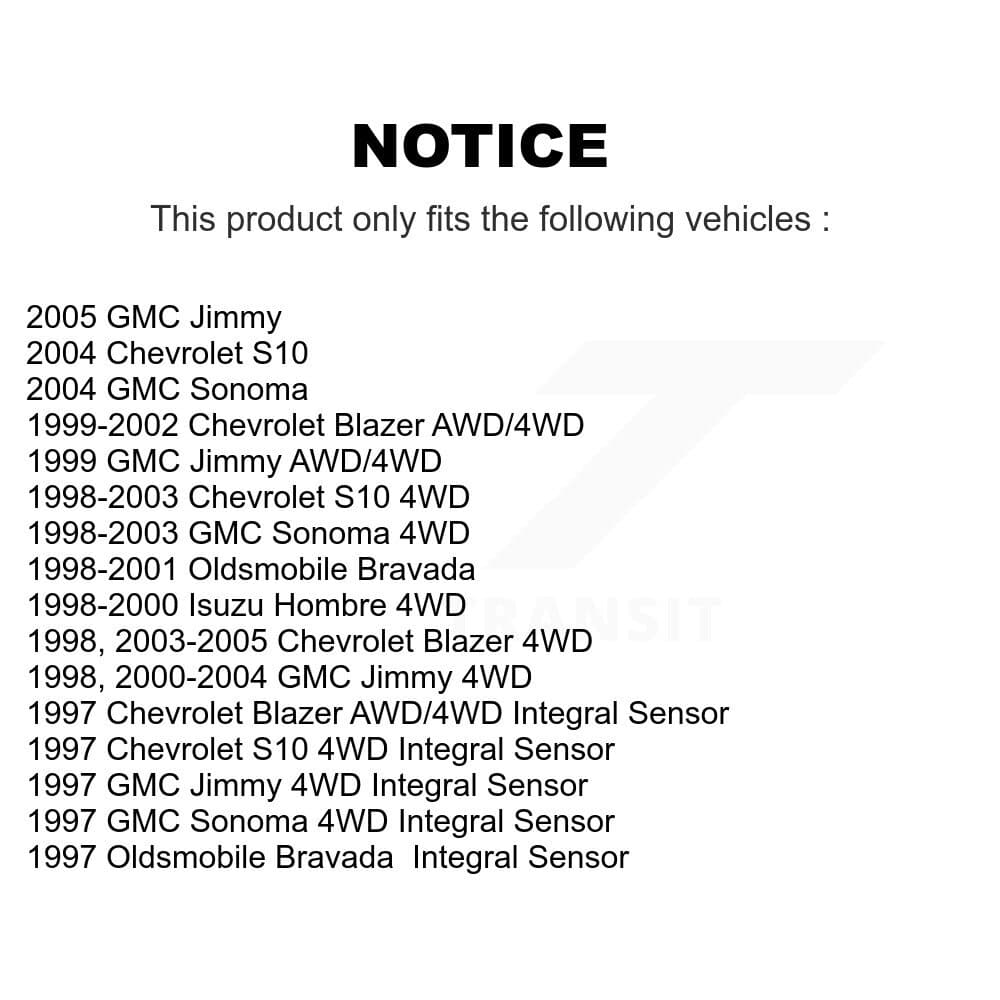 Transit Auto - K7T-101958 - Front Wheel Bearing and Hub Assembly Kits image 11