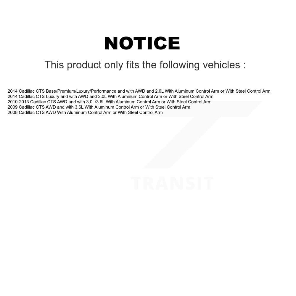 Transit Auto - K7T-102014 - Front Wheel Bearing and Hub Assembly Kits image 11