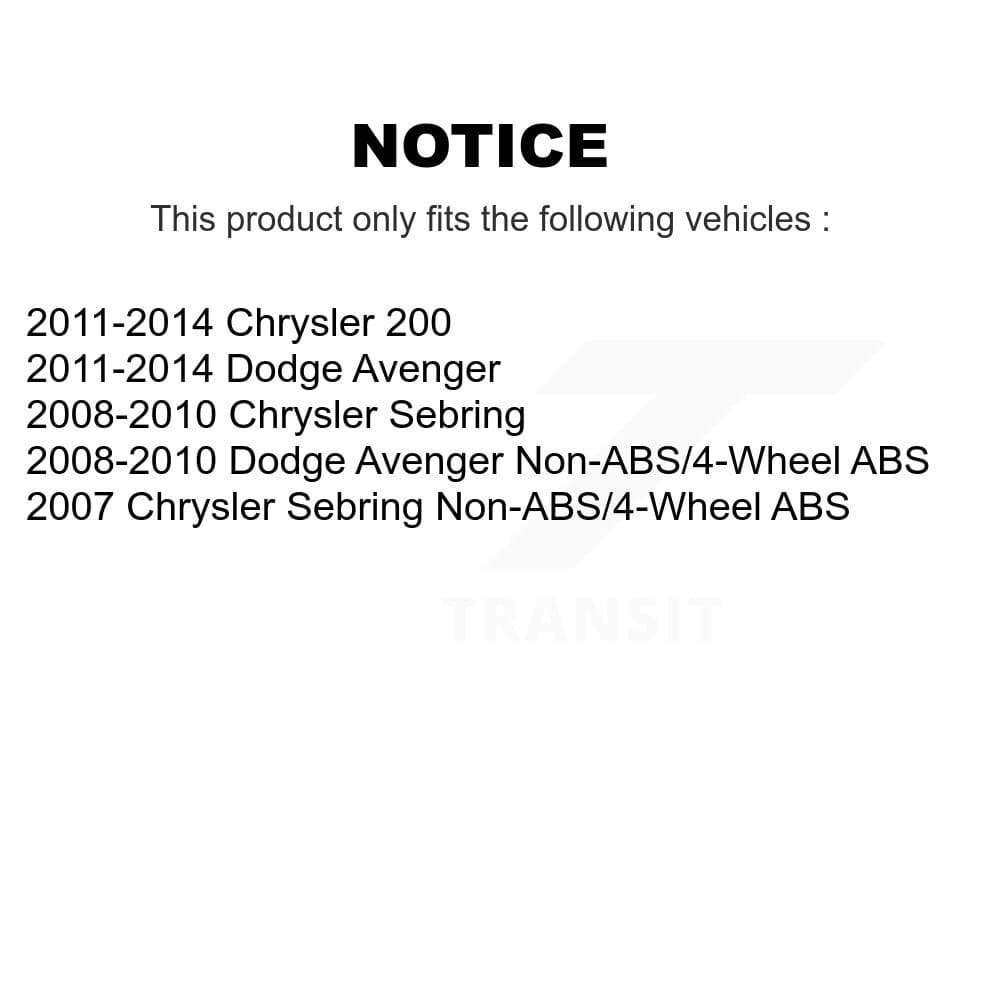 Transit Auto - K7T-102087 - Front Wheel Bearing and Hub Assembly Kits image 11