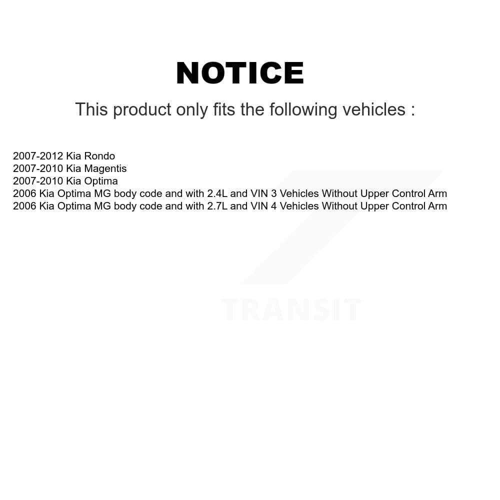Transit Auto - K7T-102939 - Front Right Wheel Bearing Kits image 10