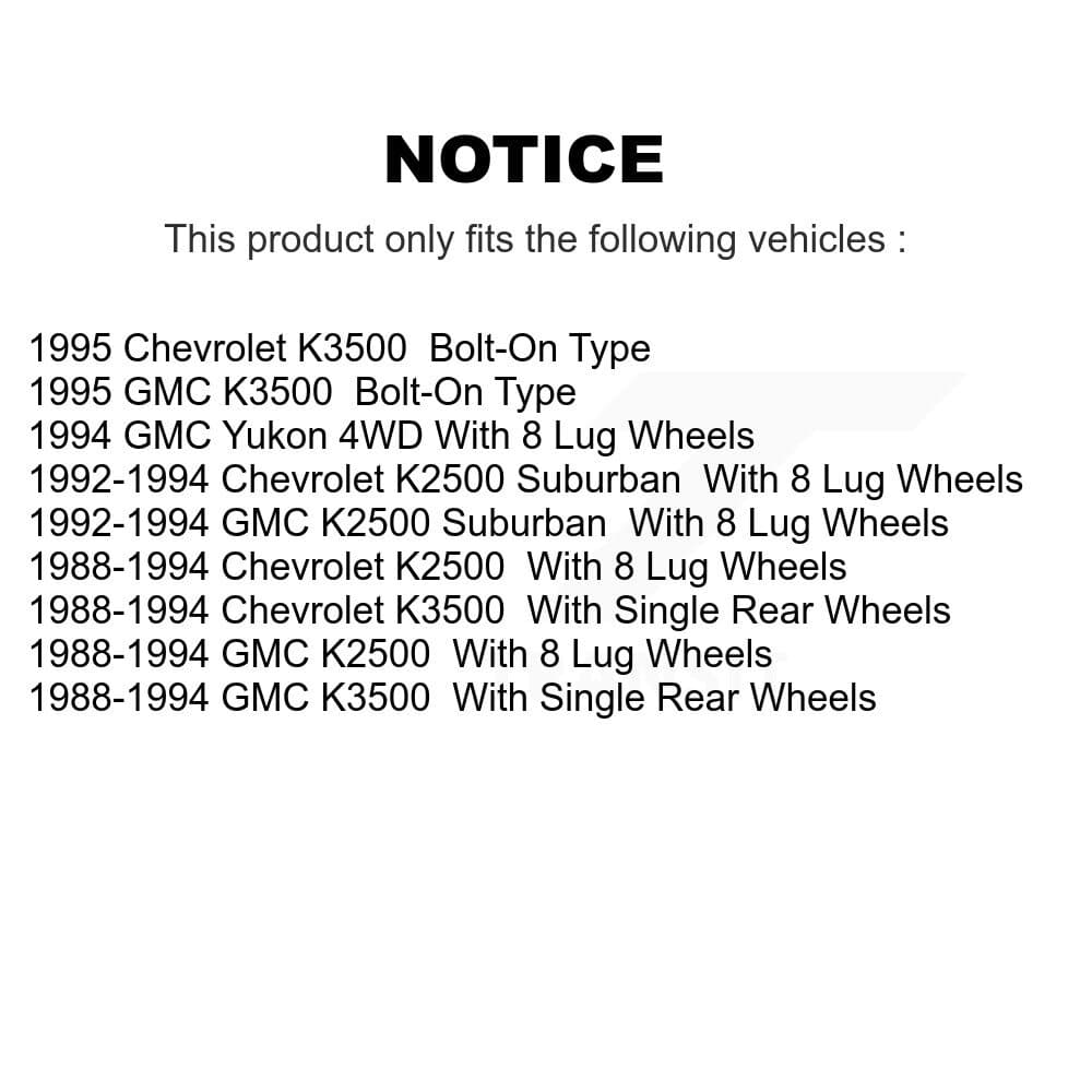Transit Auto - K7T-104469 - Front Wheel Bearing and Hub Assembly Kits image 11