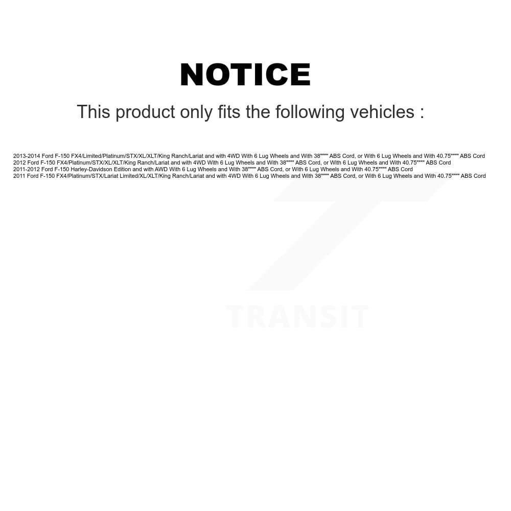 Transit Auto - K7T-104615 - Front Right Wheel Bearing and Hub Assembly Kits image 11