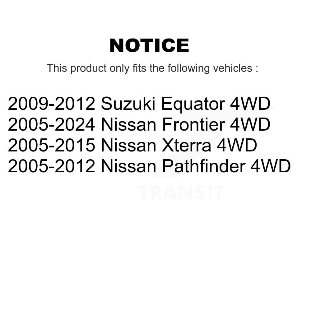 Transit Auto - K7T-105459 - Front Left Wheel Bearing and Hub Assembly Kits image 11