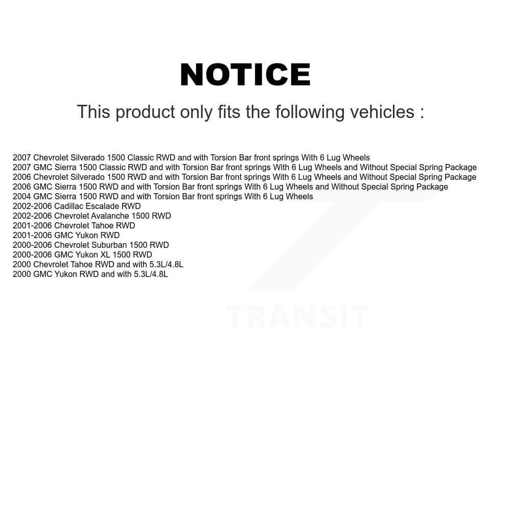 Transit Auto - K7T-105512 - Front Left Wheel Bearing and Hub Assembly Kits image 11