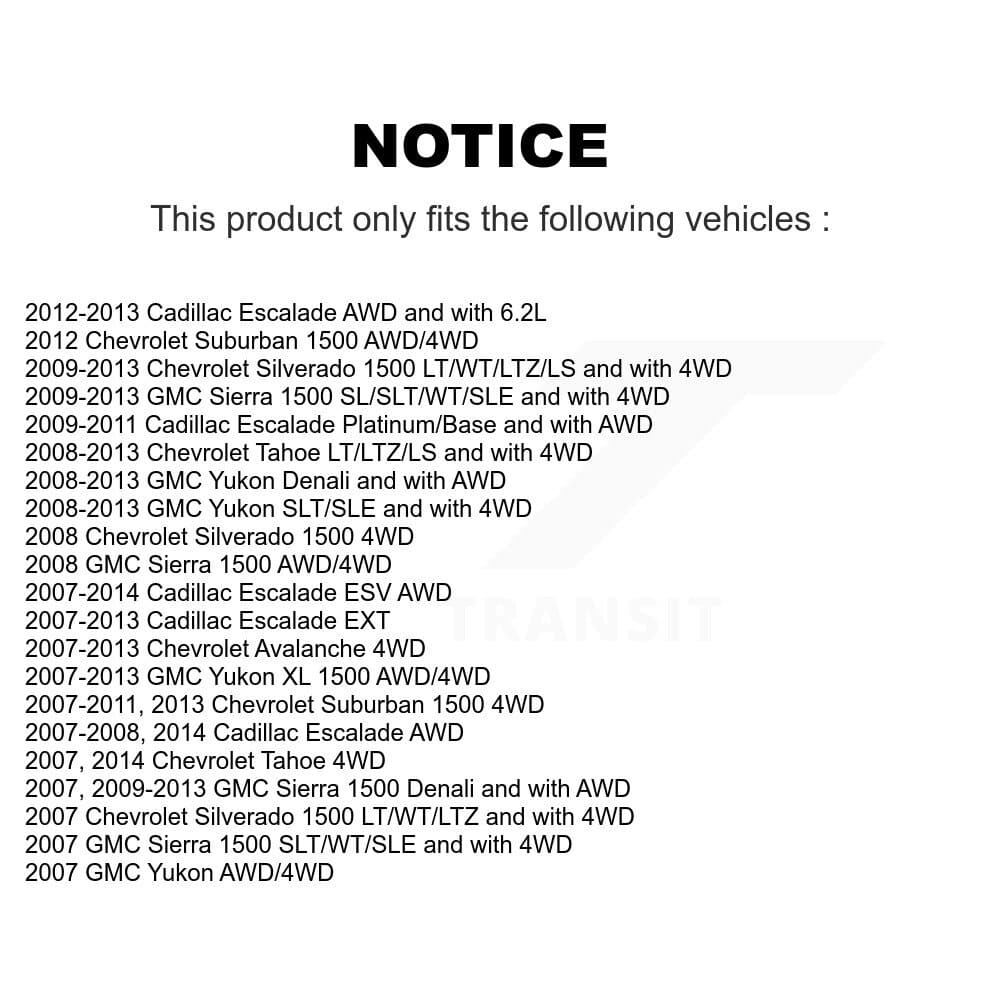 Transit Auto - K7T-105883 - Front Left Wheel Bearing and Hub Assembly Kits image 11