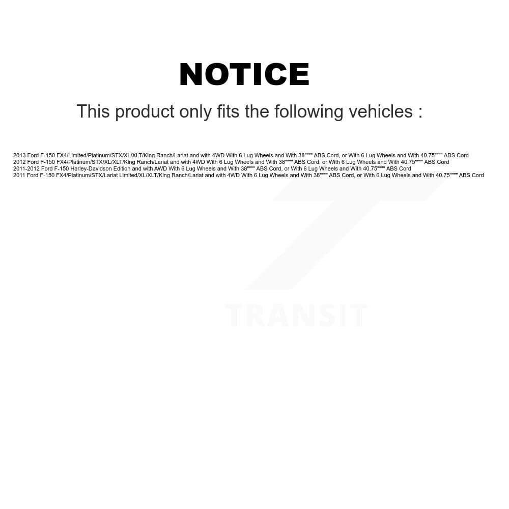 Transit Auto - K7T-106113 - Front Right Wheel Bearing and Hub Assembly Kits image 11