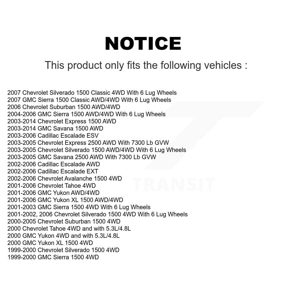 Transit Auto - K7T-106166 - Front Right Wheel Bearing and Hub Assembly Kits image 11