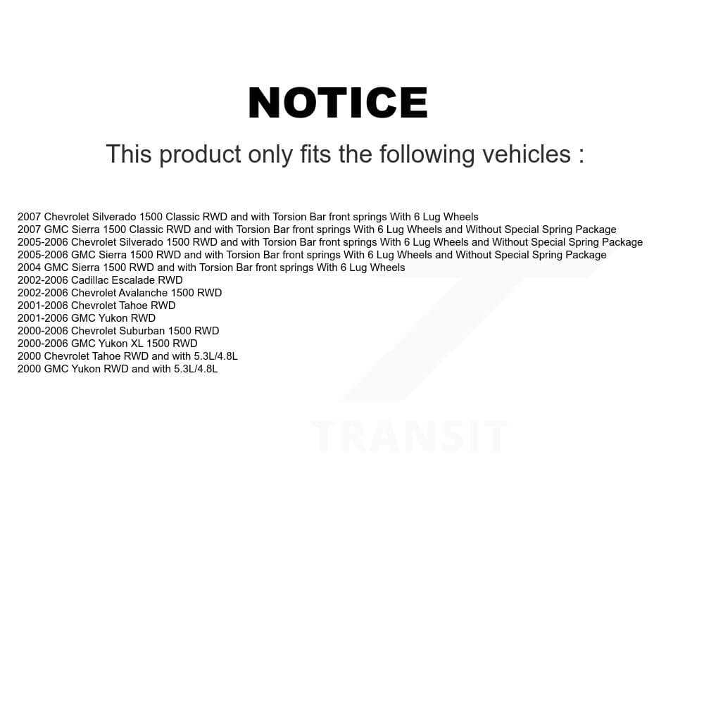 Transit Auto - K7T-106167 - Front Right Wheel Bearing and Hub Assembly Kits image 11