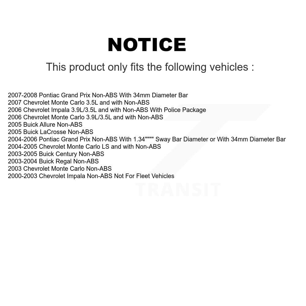 Transit Auto - K7T-106356 - Front Right Wheel Bearing and Hub Assembly Kits image 11