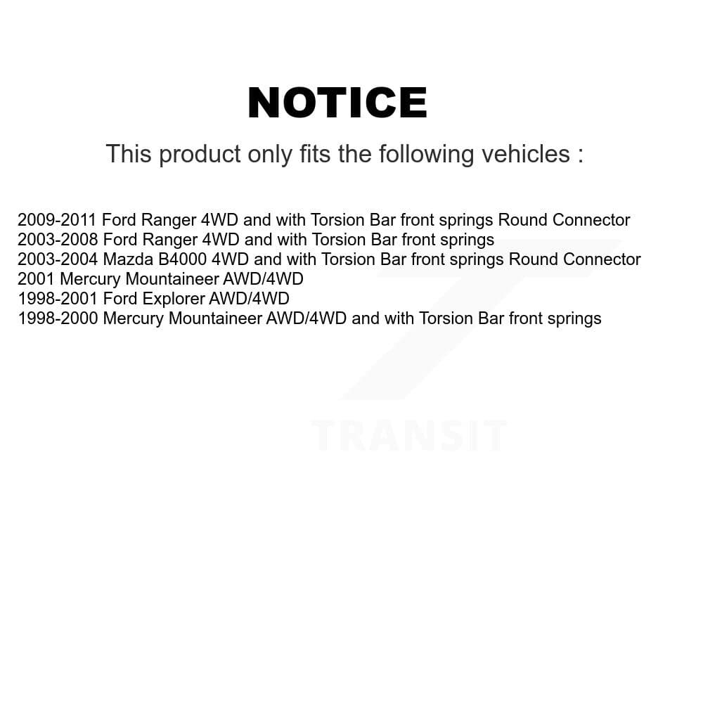 Transit Auto - K7T-106567 - Front Right Wheel Bearing and Hub Assembly Kits image 11