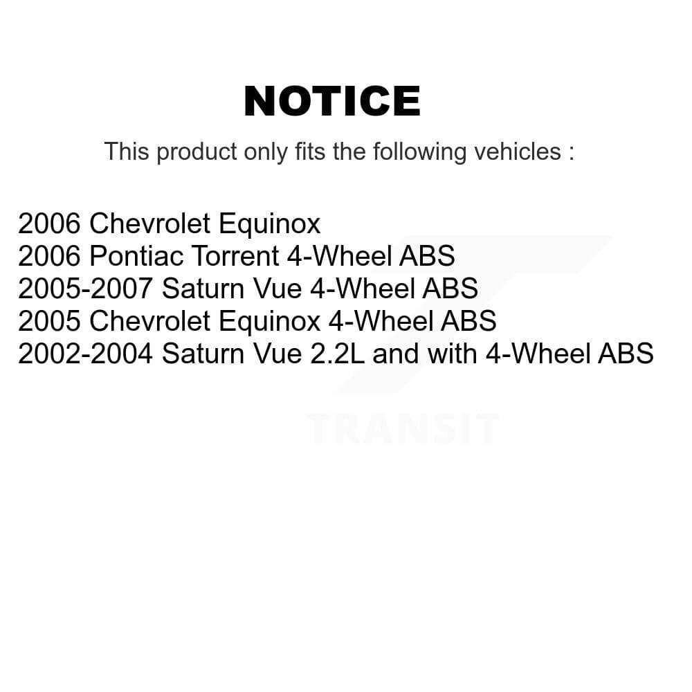 Transit Auto - K7T-106705 - Front Right Wheel Bearing and Hub Assembly Kits image 11