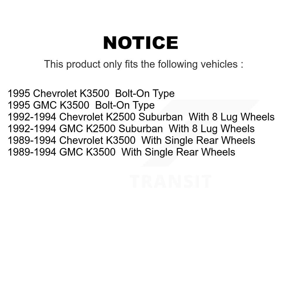 Transit Auto - K7T-106831 - Front Wheel Bearing and Hub Assembly Kits image 11
