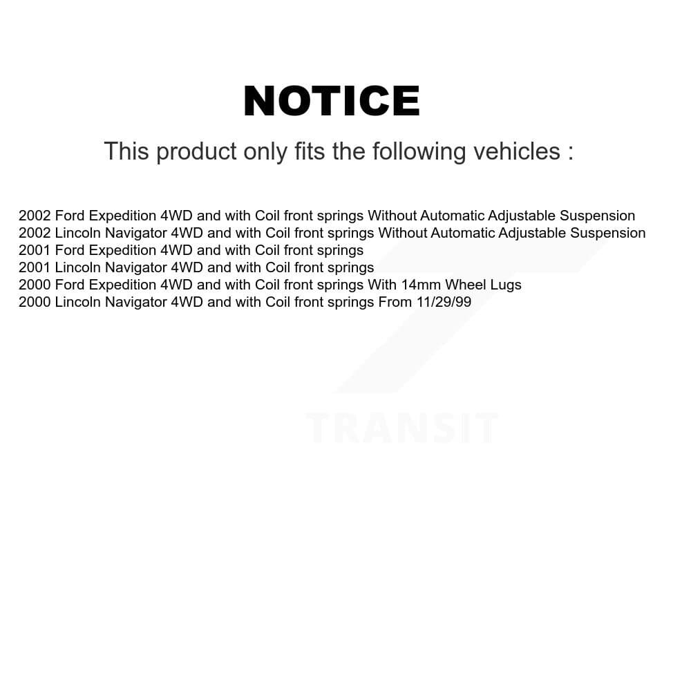 Transit Auto - K7T-106904 - Front Right Wheel Bearing and Hub Assembly Kits image 11