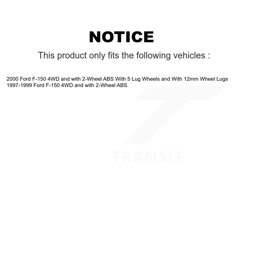 Transit Auto - K7T-107264 - Front Left Wheel Bearing and Hub Assembly Kits image 11
