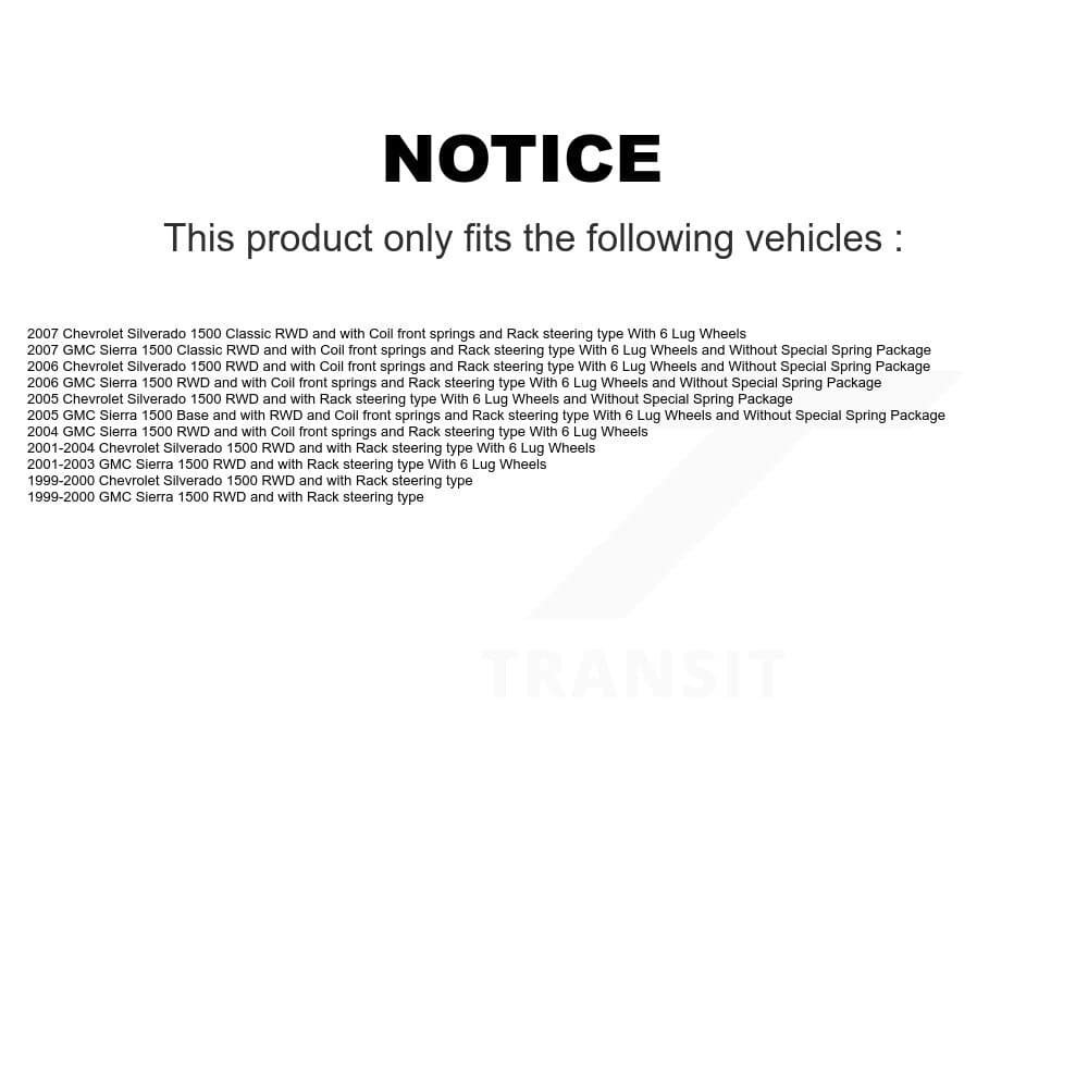 Transit Auto - K7T-107318 - Front Left Wheel Bearing and Hub Assembly Kits image 11