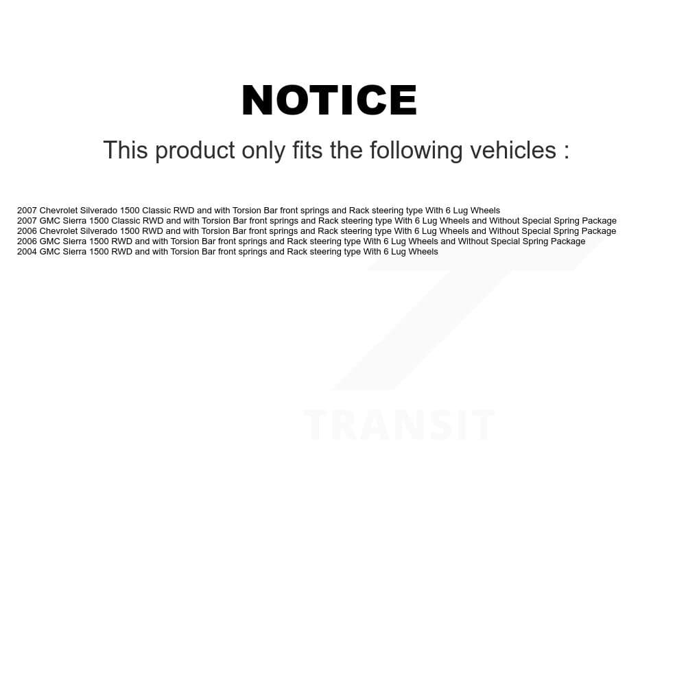 Transit Auto - K7T-107319 - Front Left Wheel Bearing and Hub Assembly Kits image 11