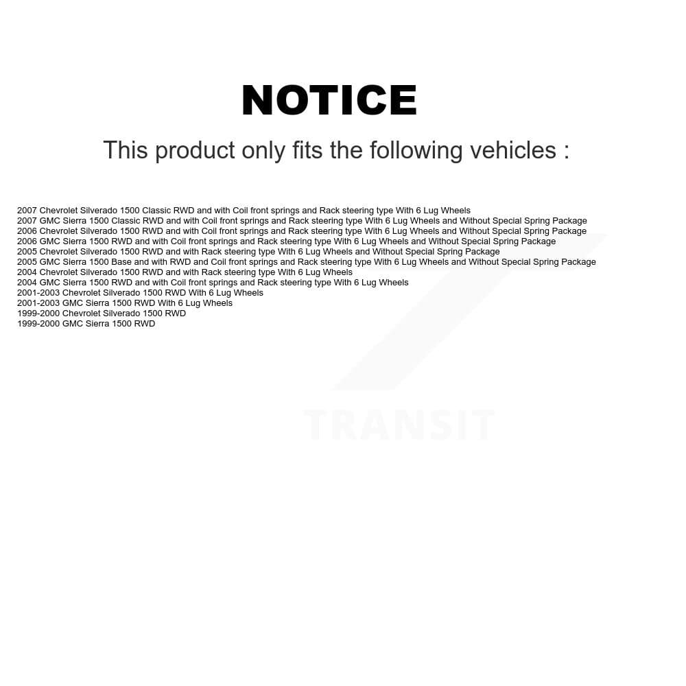 Transit Auto - K7T-107343 - Front Left Wheel Bearing and Hub Assembly Kits image 11