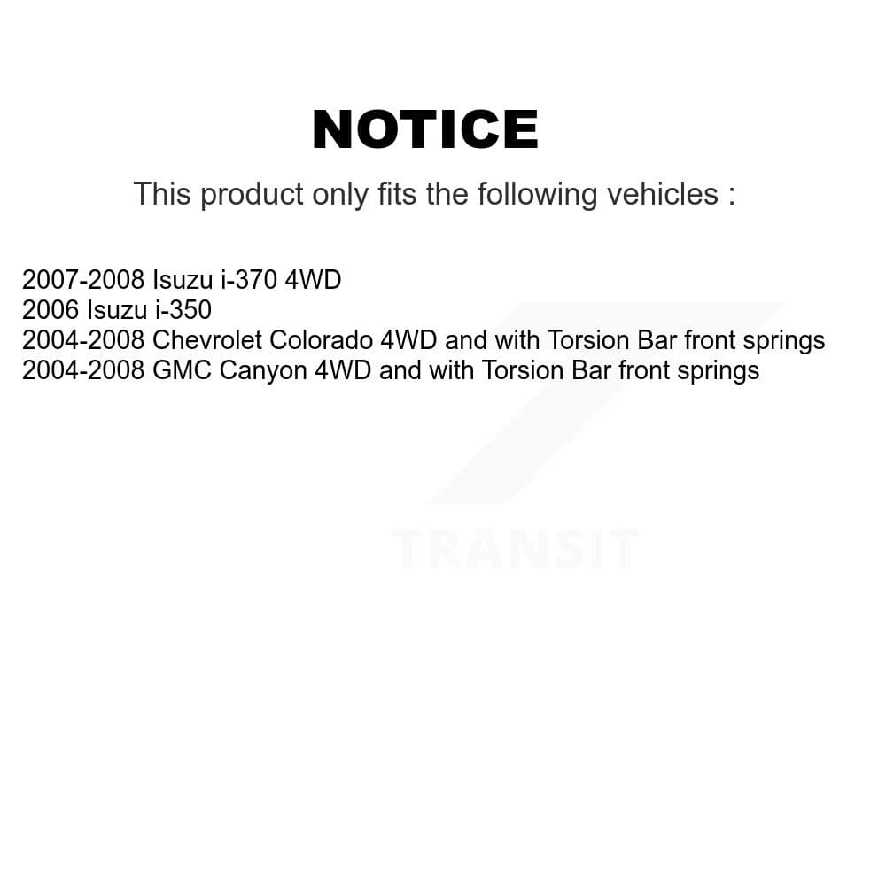 Transit Auto - K7T-107683 - Front Left Wheel Bearing and Hub Assembly Kits image 11