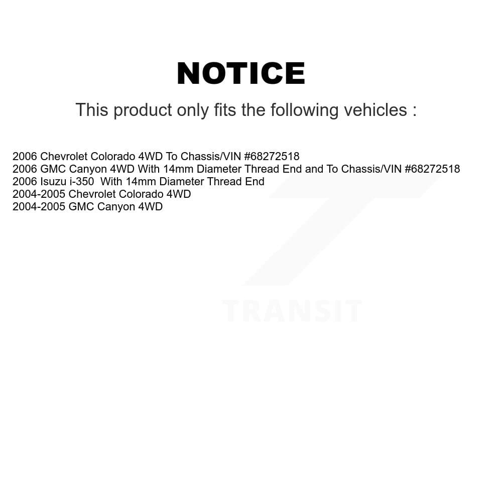 Transit Auto - K7T-107697 - Front Left Wheel Bearing and Hub Assembly Kits image 11
